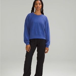Softstreme Perfectly Oversized Cropped Crew In Psychic